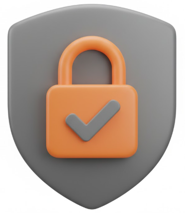 Ikon keamanan terjamin